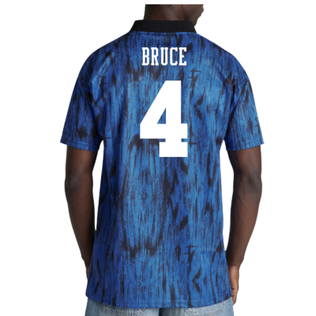 1992-1993 Man Utd Away Retro Shirt (Bruce 4)-Vantage Point Soccer
