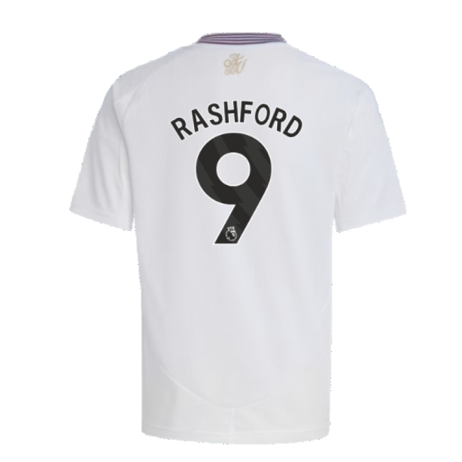 2024-2025 Aston Villa Away Shirt (Kids) (Rashford 9)-Vantage Point Soccer