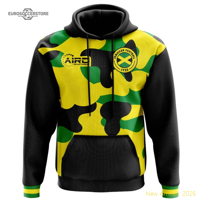 2025-2026 Jamaica Home Concept Hoody-Vantage Point Soccer