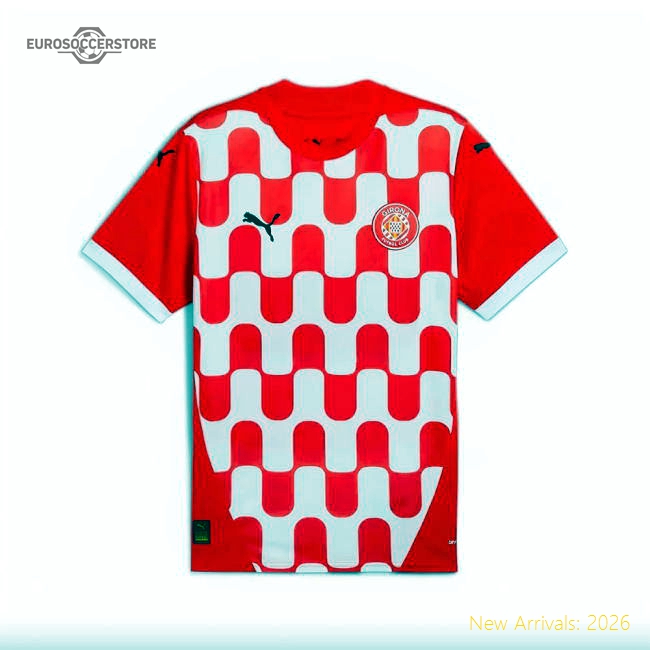 2024-2025 Girona Home Shirt-Vantage Point Soccer