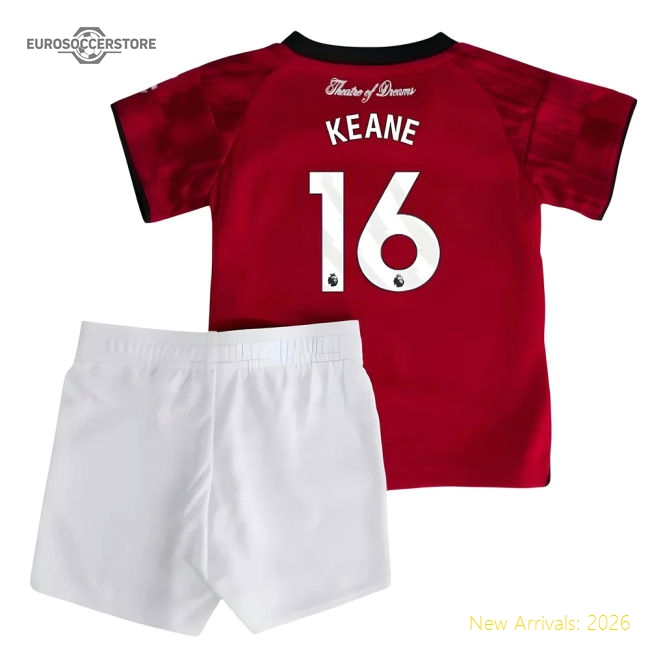 2025-2026 Man Utd Home Baby Kit (Keane 16)-Vantage Point Soccer