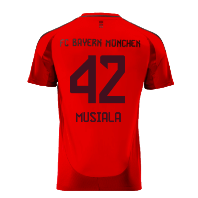 2024-2025 Bayern Munich Home Shirt (Musiala 42)-Vantage Point Soccer