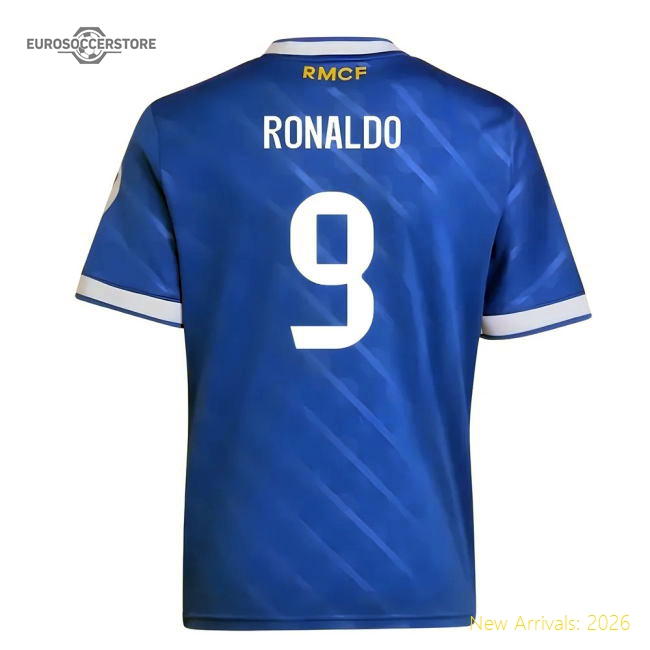 2025-2026 Real Madrid Third Shirt (Kids) (Ronaldo 9)-Vantage Point Soccer