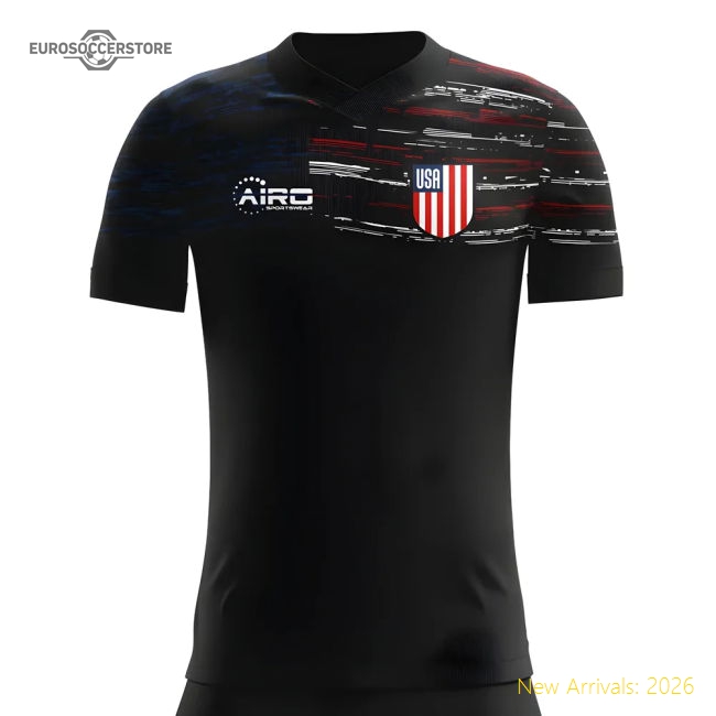 2025-2026 United States Away Concept Football Shirt-Vantage Point Soccer