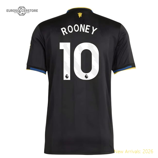 2025-2026 Man Utd Authentic Third Shirt (Rooney 10)-Vantage Point Soccer