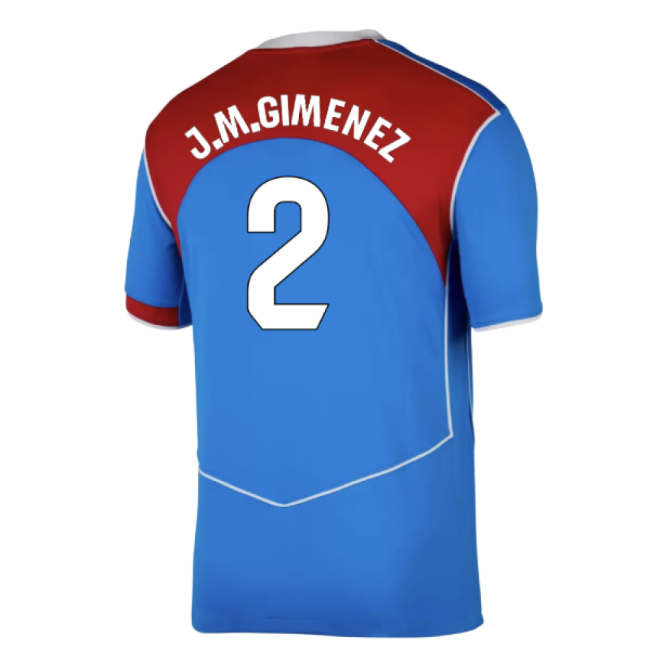 2025-2026 Atletico Madrid Third Shirt (J.M.Gimenez 2)-Vantage Point Soccer