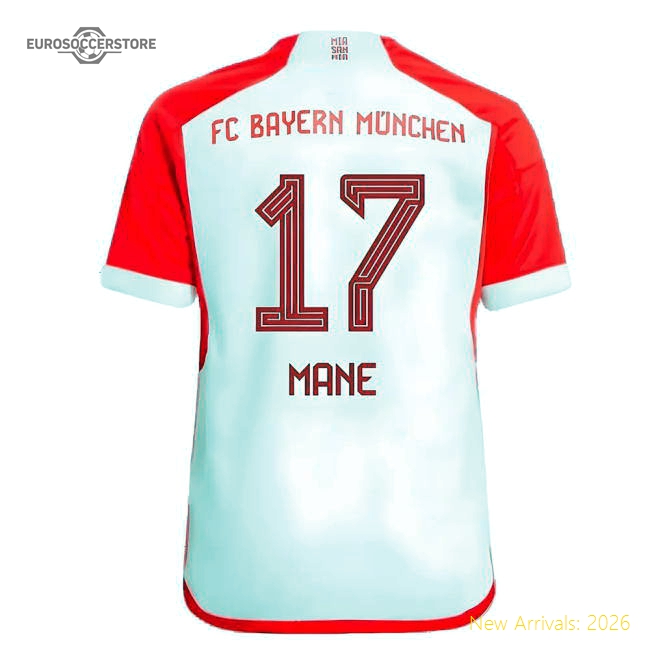 2023-2024 Bayern Munich Home Shirt (Kids) (Mane 17)-Vantage Point Soccer