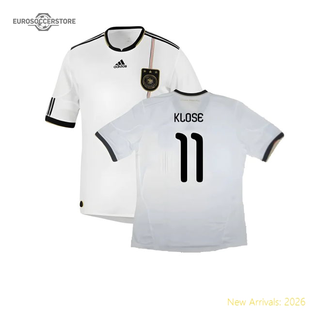 Germany 2010-11 Home Shirt ((Excellent) XL) (KLOSE 11)-Vantage Point Soccer