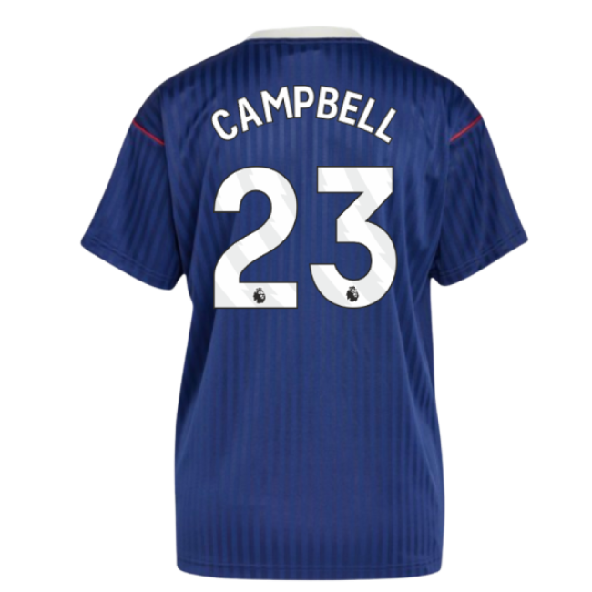 Arsenal Terrace Icons Shirt (Navy) (Campbell 23)-Vantage Point Soccer