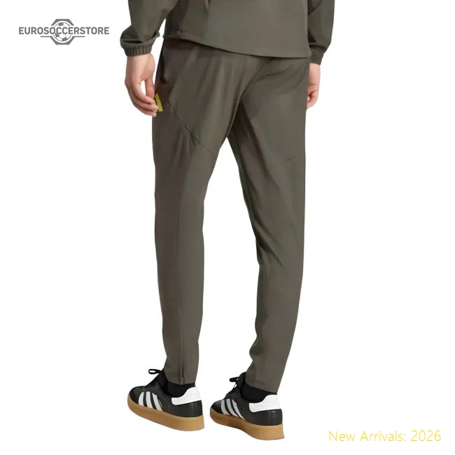 2025-2026 Real Madrid Vis Tech Pants (Almost Grey)-Vantage Point Soccer