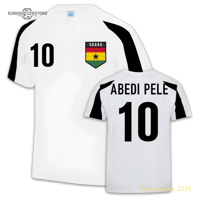 Ghana Sports Training Jersey (Abedi Pele 10)-Vantage Point Soccer