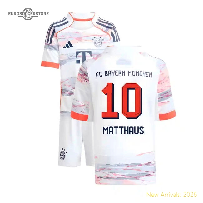 2025-2026 Bayern Munich Away Mini Kit (Matthaus 10)-Vantage Point Soccer