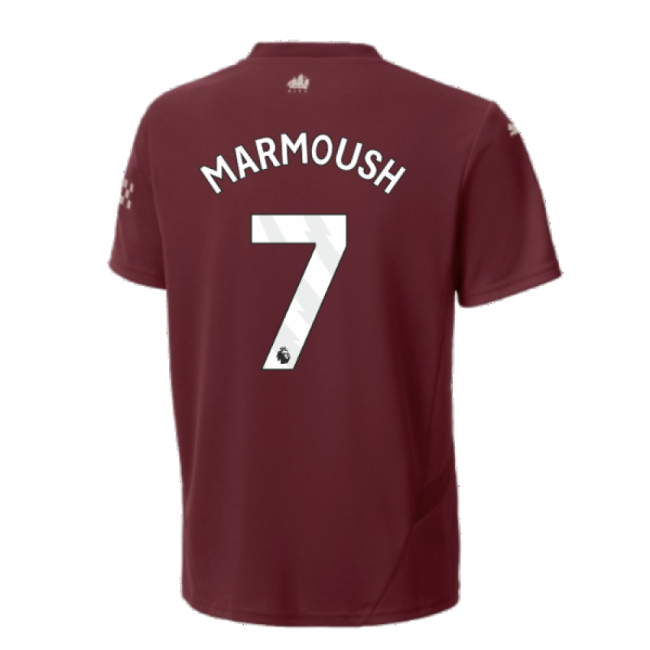 2024-2025 Man City Third Shirt (Kids) (Marmoush 7)-Vantage Point Soccer
