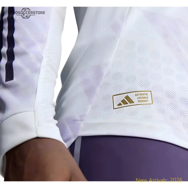 2025-2026 Man Utd Authentic Long Sleeve Away Shirt-Vantage Point Soccer
