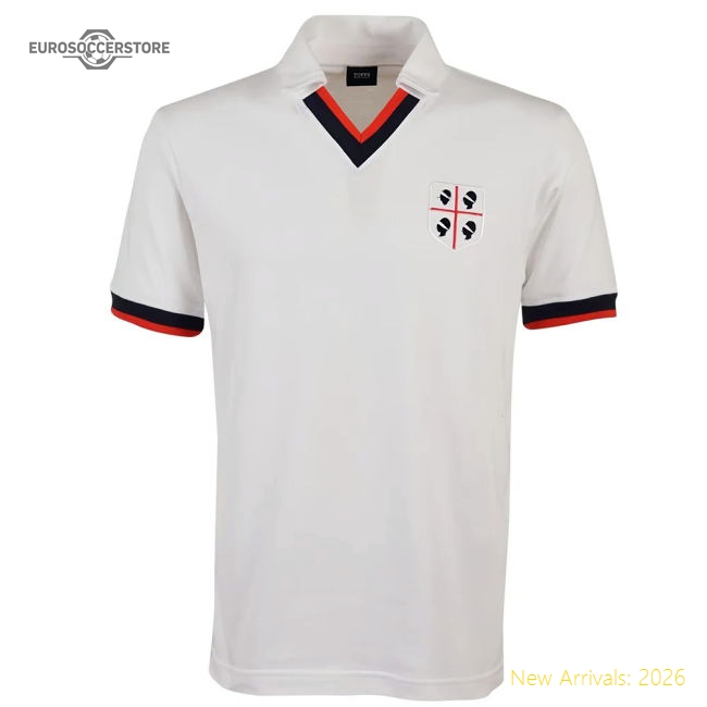 Cagliari 1981-1982 Retro Football Shirt-Vantage Point Soccer