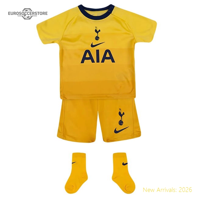 2020-2021 Tottenham Third Nike Baby Kit-Vantage Point Soccer