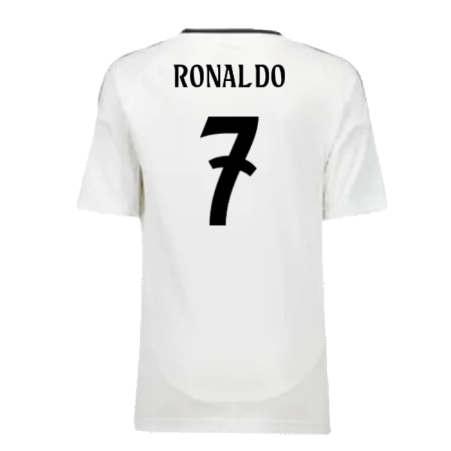 2024-2025 Real Madrid Home Youth Kit (Ronaldo 7)-Vantage Point Soccer