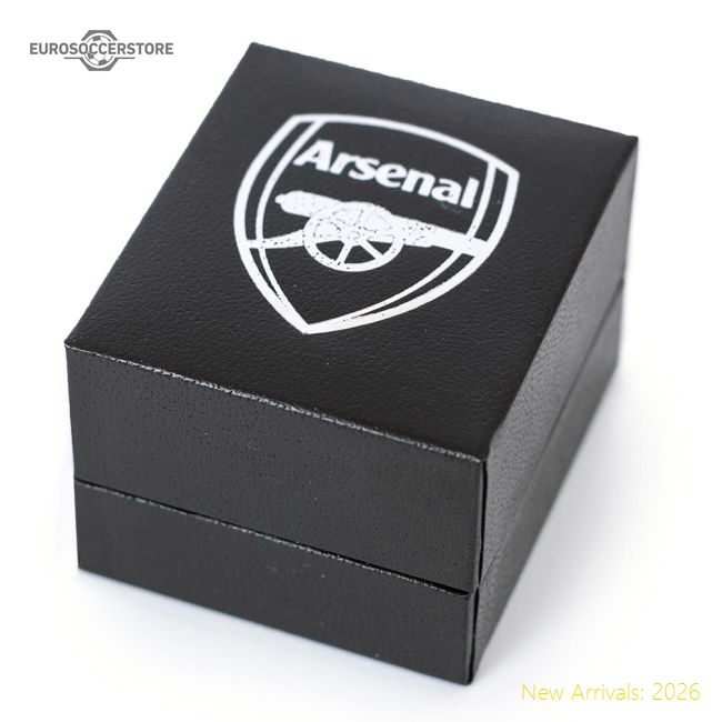 Arsenal FC Sterling Silver Text Ring - U-Vantage Point Soccer