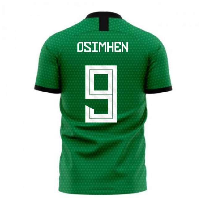 Nigeria 2025-2026 Home Concept Football Kit (Libero) (OSIMHEN 9)-Vantage Point Soccer