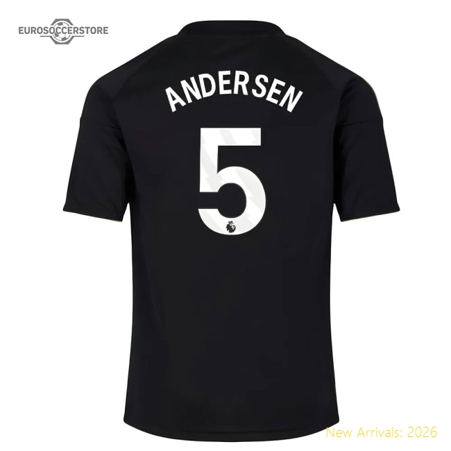 2025-2026 Fulham Third Shirt (Kids) (Andersen 5)-Vantage Point Soccer