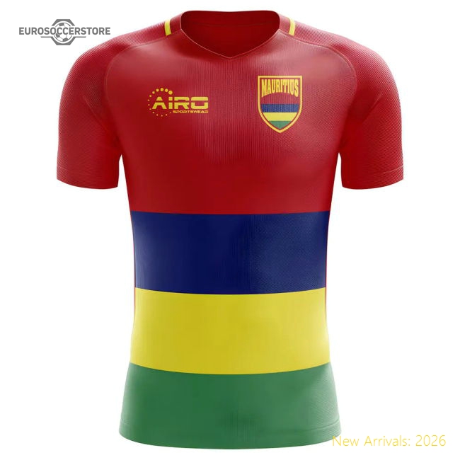 2025-2026 Mauritius Home Concept Football Shirt - Baby-Vantage Point Soccer