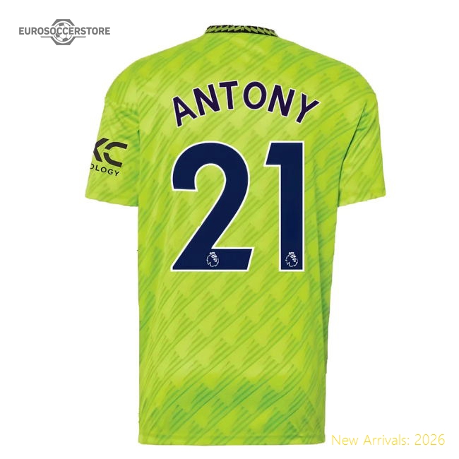 2022-2023 Man Utd Third Shirt (ANTONY 21)-Vantage Point Soccer