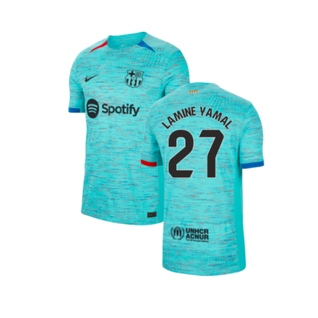 2023-2024 Barcelona Authentic Third Shirt (Lamine Yamal 27)-Vantage Point Soccer