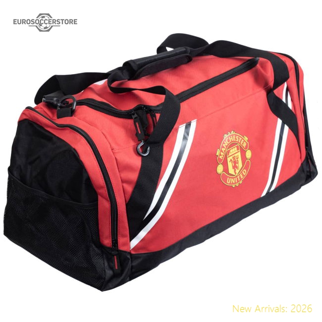 Manchester United FC Core Stripe Holdall-Vantage Point Soccer