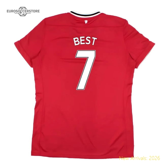 Manchester United 2011-12 Home Shirt (Women\'s) ((Very Good) M) (BEST 7)-Vantage Point Soccer
