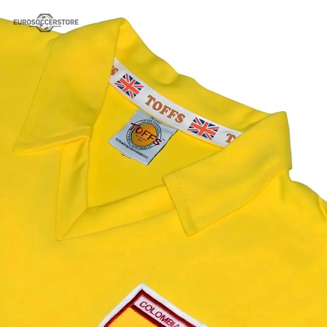 Colombia 1985 Retro Football Shirt-Vantage Point Soccer
