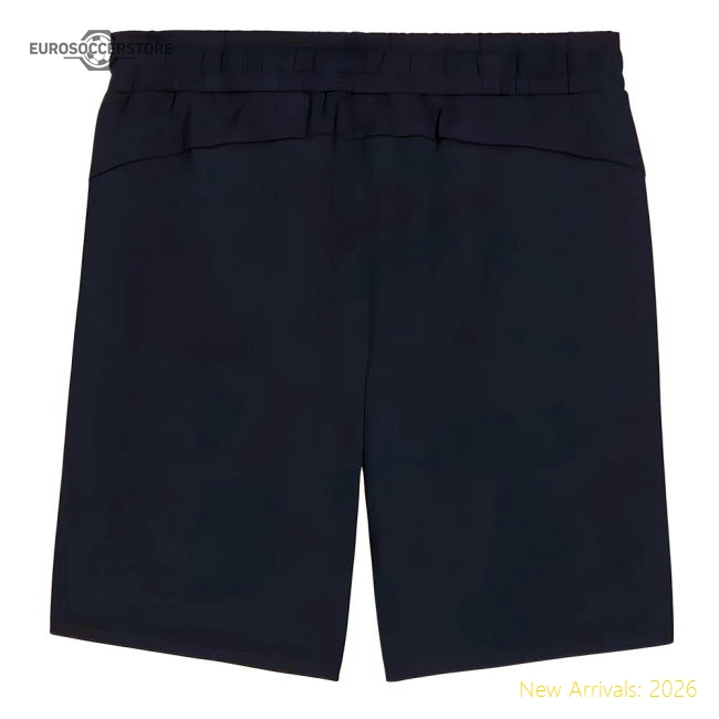 2025-2026 Portugal Casuals Shorts (Persian Blue)-Vantage Point Soccer