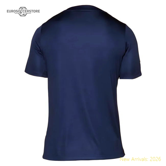 2025-2026 Atletico Madrid Pre-Match Shirt (Blue-Yellow)-Vantage Point Soccer