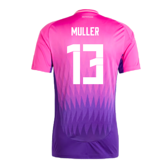 2024-2025 Germany Away Shirt (Muller 13)-Vantage Point Soccer
