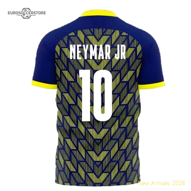 Brazil 2025-2026 Special Edition Concept Football Kit (Airo) (NEYMAR JR 10)-Vantage Point Soccer