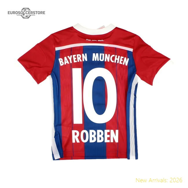 Bayern Munich 2014-15 Home Shirt (SB) Robben #10 (BNWT)-Vantage Point Soccer