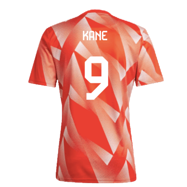 2023-2024 Bayern Munich Pre-Match Shirt (Red) (Kane 9)-Vantage Point Soccer