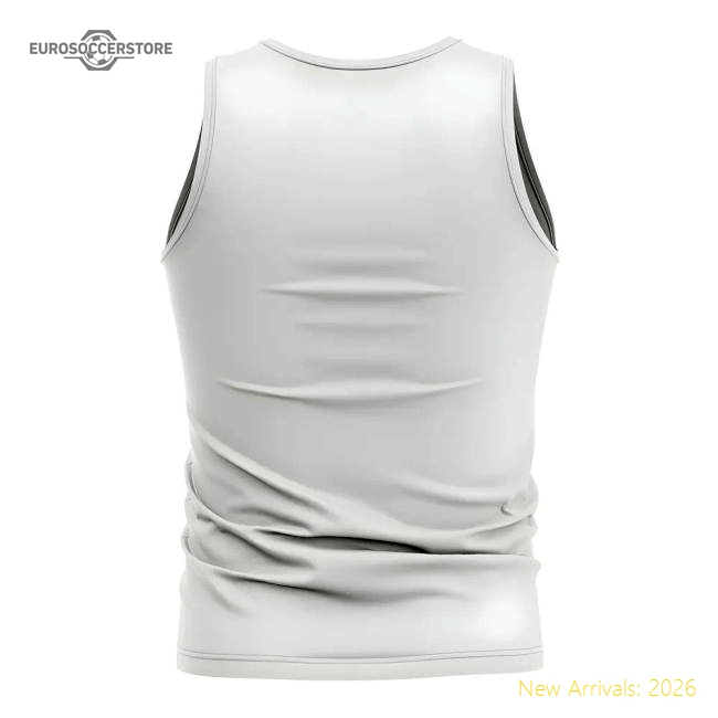 Ghana Core Football Country Sleeveless Tee (White)-Vantage Point Soccer