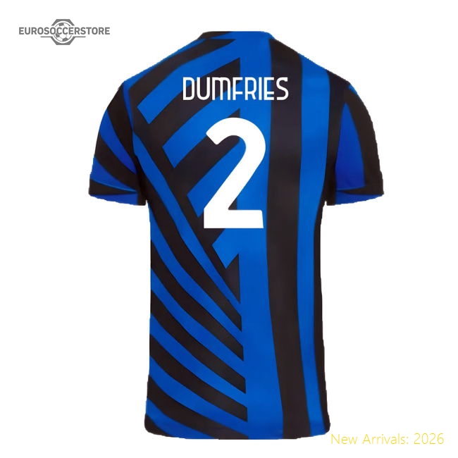 2024-2025 Inter Milan Home Shirt (Dumfries 2)-Vantage Point Soccer