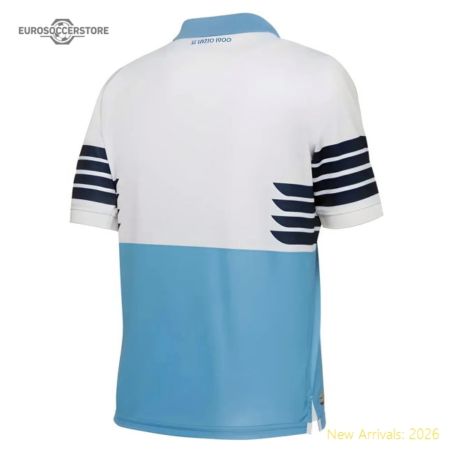 2018-2019 Lazio Authentic Home Football Shirt (Kids)-Vantage Point Soccer