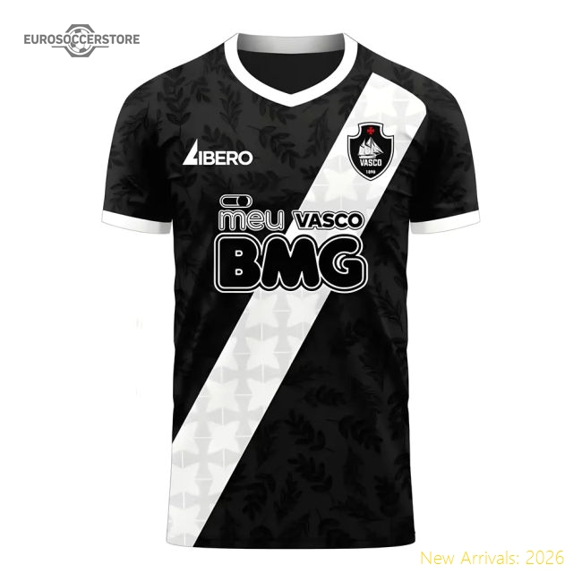 Vasco da Gama 2025-2026 Away Concept Football Kit (Libero)-Vantage Point Soccer