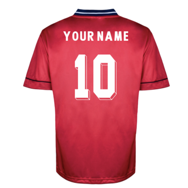 Norwich City 1996 Away Retro Shirt (Your Name)-Vantage Point Soccer
