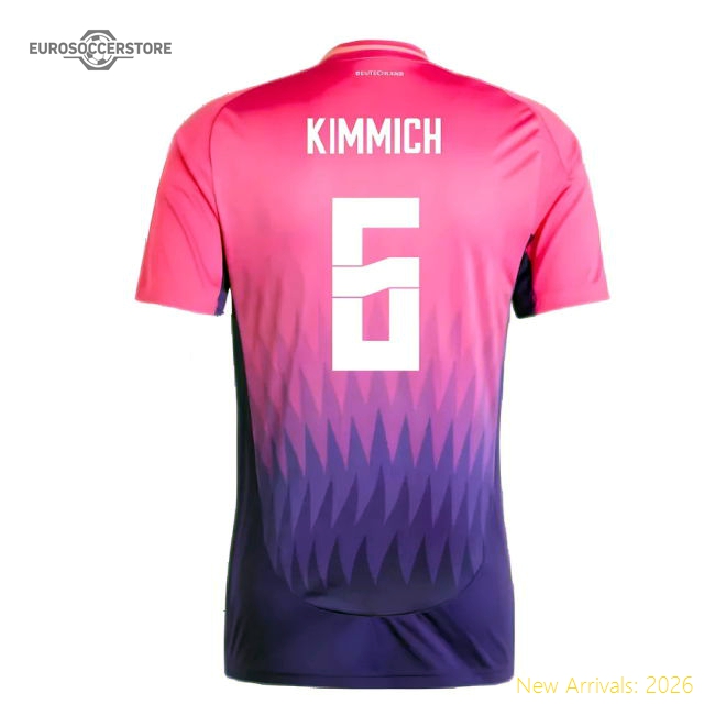 2024-2025 Germany Away Shirt (Kimmich 6)-Vantage Point Soccer