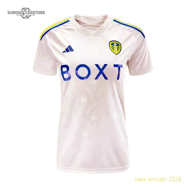 2023-2024 Leeds United Home Shirt (Ladies)-Vantage Point Soccer