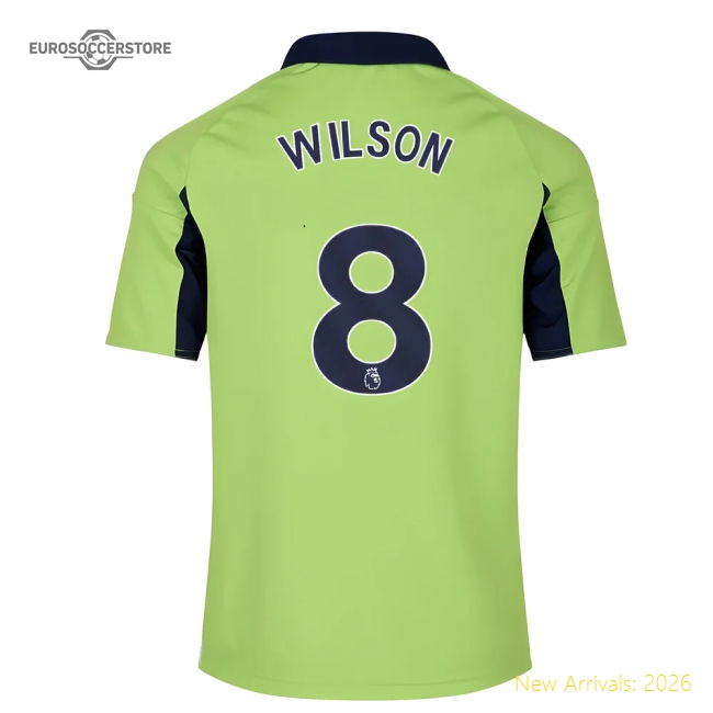 2025-2026 Fulham Away Shirt - Kids (Wilson 8)-Vantage Point Soccer