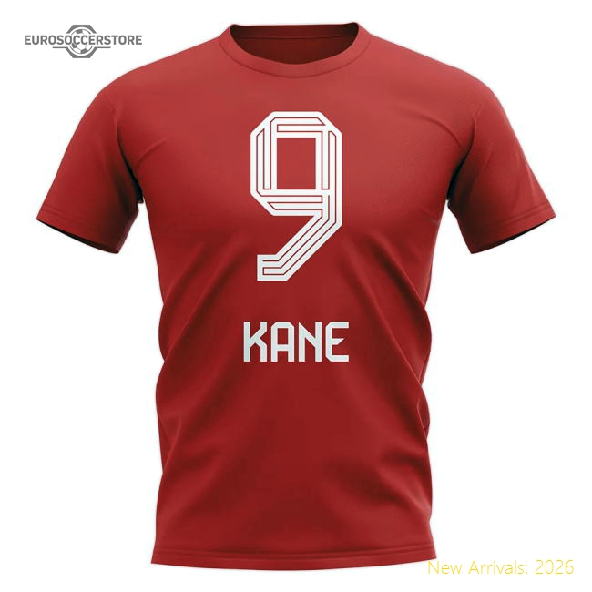 Harry Kane Bayern Munich Hero T-shirt (Red)-Vantage Point Soccer