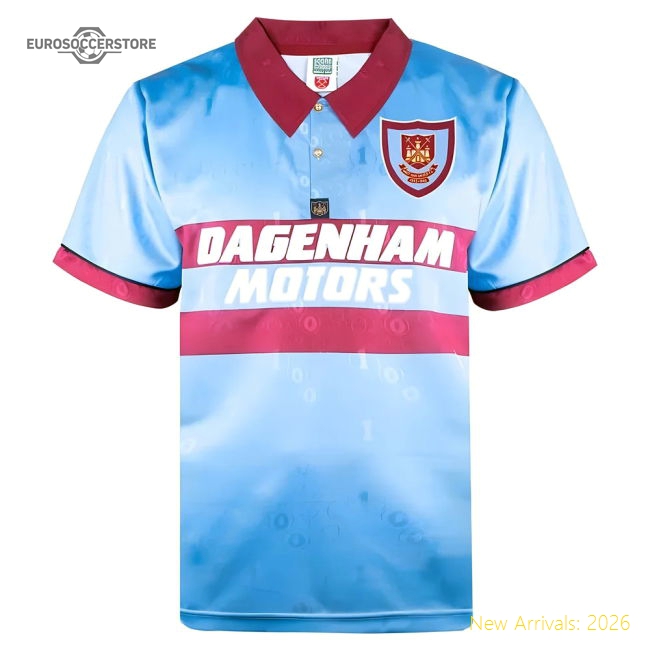 1995-1996 West Ham Away Retro Shirt-Vantage Point Soccer