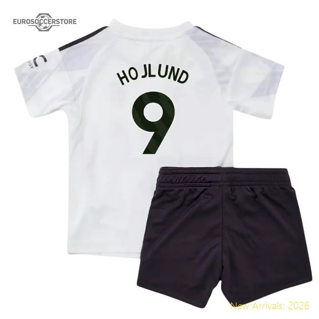 2025-2026 Man Utd Away Baby Kit (Hojlund 9)-Vantage Point Soccer