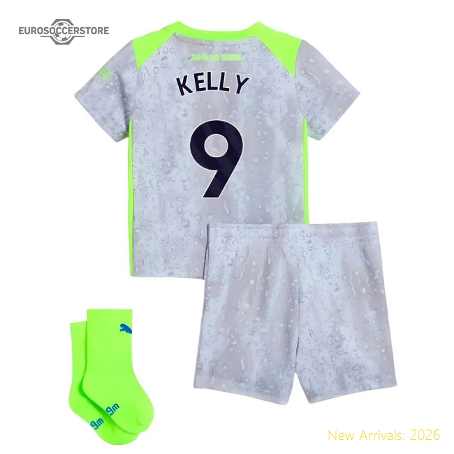 2025-2026 Man City Third Baby Kit (Kelly 9)-Vantage Point Soccer