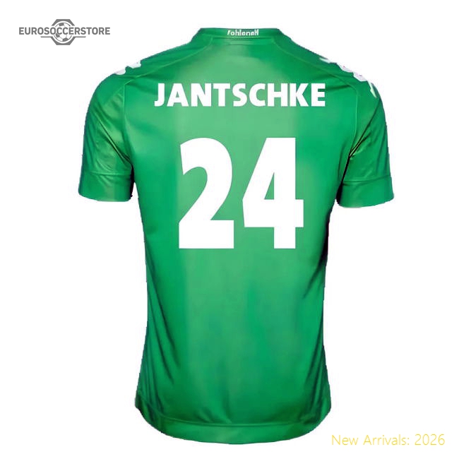 Borussia Monchengladbach 2016-18 Away Shirt ((Very Good) XL) (Jantschke 24)-Vantage Point Soccer