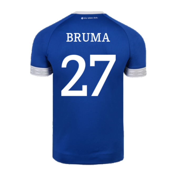 Schalke 2018-19 Home Shirt ((Mint) XXL) (Bruma 27)-Vantage Point Soccer